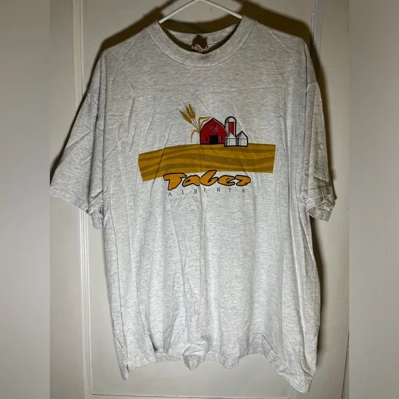 Vintage 90s Alberta graphic shirt - Picture 1 of 8